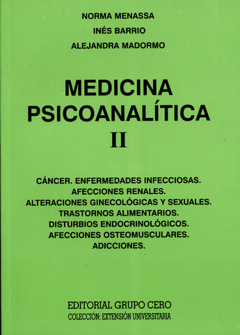 Medicina Psicoanalítica II