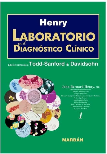 El Laboratorio en el Diagnóstico Clínico Tomo 1 ISBN: 9788471014641 Marban Libros