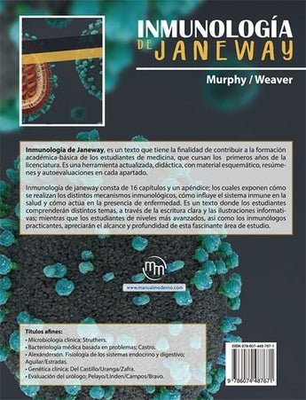 Inmunología de Janeway ISBN: 9786074487671 Marban Libros