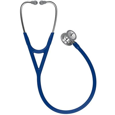 3M™ Littmann® Cardiology IV™, campana de acabado estándar, tubo azul marino y vástago y auricular de acero 6154