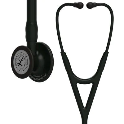 3M™ Littmann® Cardiology IV™, campana de acabado en color negro, con tubo, vástago y auricular color negro 6163