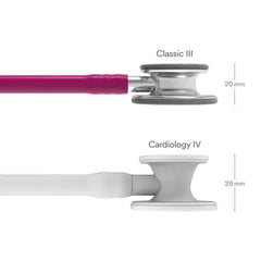 3M™ Littmann® Classic III™, campana acero inoxidable, tubo color frambuesa 5648