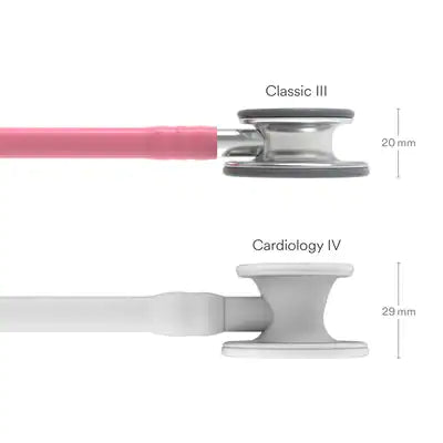 3M™ Littmann® Classic III™, campana acero inoxidable, tubo rosa perla 5633