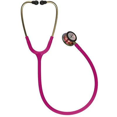 3M™ Littmann® Classic III™, campana arcoíris, tubo color frambuesa 5806N