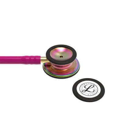 3M™ Littmann® Classic III™, campana arcoíris, tubo color frambuesa 5806N