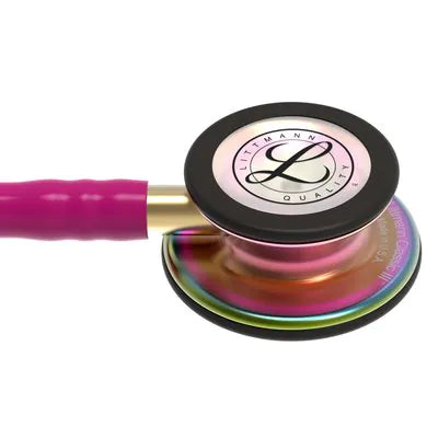 3M™ Littmann® Classic III™, campana arcoíris, tubo color frambuesa 5806N