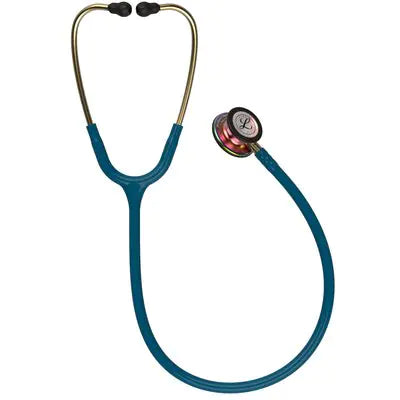 3M™ Littmann® Classic III™, campana arcoíris, tubo azul Caribe 5807N