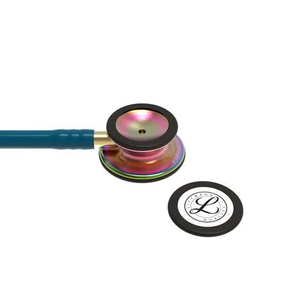 3M™ Littmann® Classic III™, campana arcoíris, tubo azul Caribe 5807N