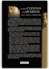 Lo que cuentan los muertos - Tapa dura ISBN: 9788416042258 Marban Libros