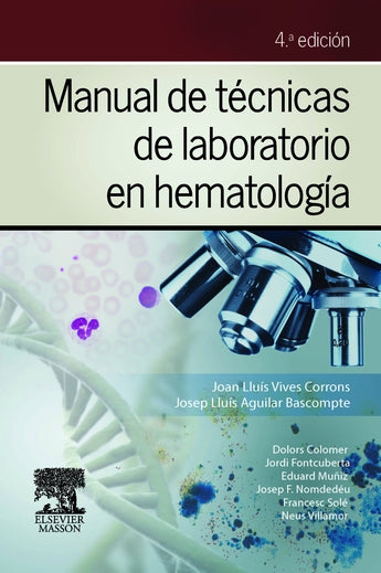Manual de Técnicas de Laboratorio en Hematología ISBN: 9788445821473 Marban Libros