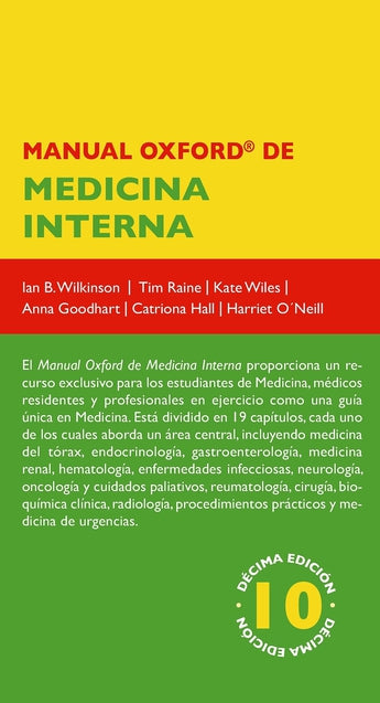 Manual Oxford de Medicina Interna ISBN: 9788478856312 Marban Libros
