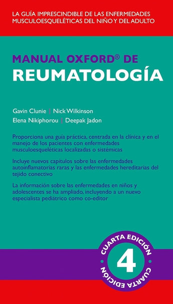 Manual Oxford de Reumatología ISBN: 9788478856602 Marban Libros