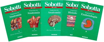 Mini Esquemas de anatomía 5 vols ISBN: SOBOTAS Marban Libros