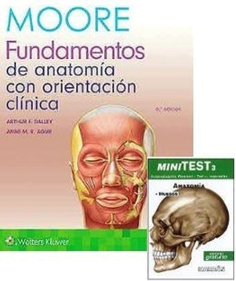 MOORE Fundamentos de Anatomía con Orientación Clínica + Obsequio Minitest ISBN: 9788417602512 Marban Libros