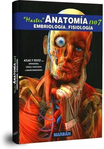 PRECIO ESPECIAL FINAL DE STOCK - 'Master' Anatomía Embriología y Fisiología Evo 7 ISBN: Marban Libros