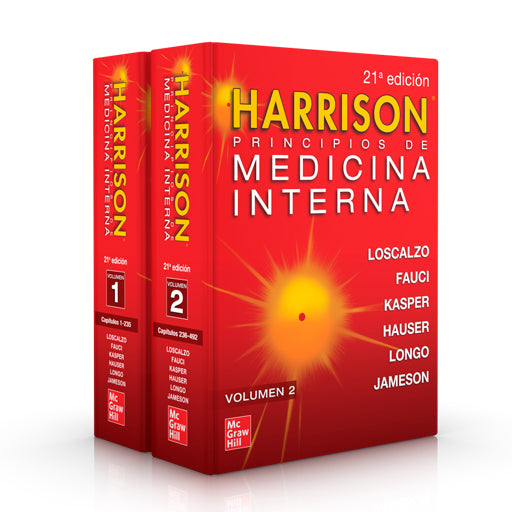 HARRISON Principios de Medicina Interna + obsequio Atlas de Dermatología.