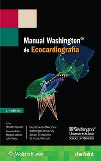 Quader Makan Pérez - Manual Washington de Ecocardiografía ISBN: Marban Libros