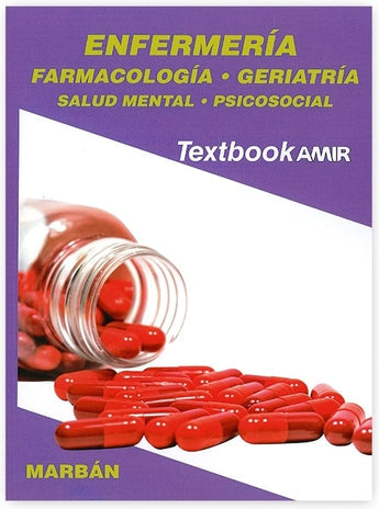 Textbook AMIR 2018 - Enfermería Farmacología Geriatría Salud Mental Psicosocial ISBN: 9788417184568 Marban Libros