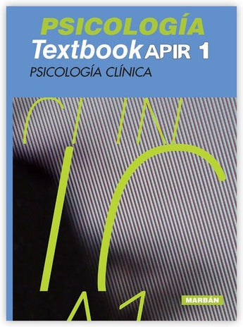 Textbook APIR 1 - Psicología Clínica ISBN: 9788416042760 Marban Libros