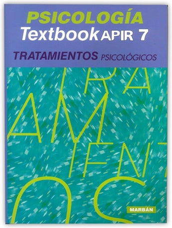 Textbook APIR 7 - Tratamientos Psicológicos ISBN: 9788416042814 Marban Libros