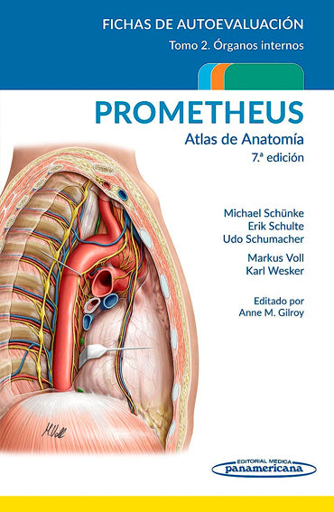 PROMETHEUS Atlas de Anatomía. Fichas de Autoevaluación, Tomo 2: Órganos Internos