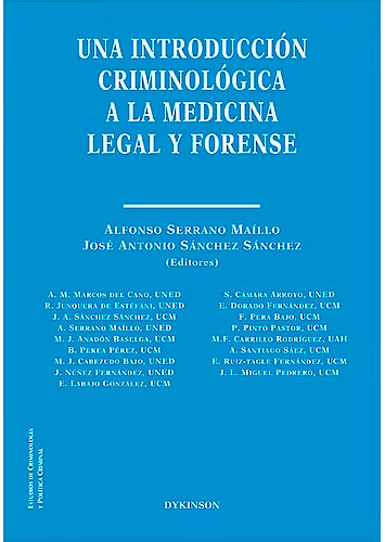 Una introducción Criminológica a la medicina legal y forense