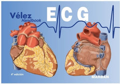 Vélez ECG Handbook 4ª Ed. ISBN: 9788417184988 Marban Libros