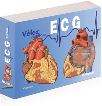 Vélez ECG Handbook 4ª Ed. ISBN: 9788417184988 Marban Libros